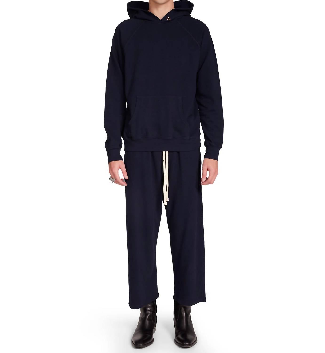 Les Tien - Pique Cropped Relaxed Pants