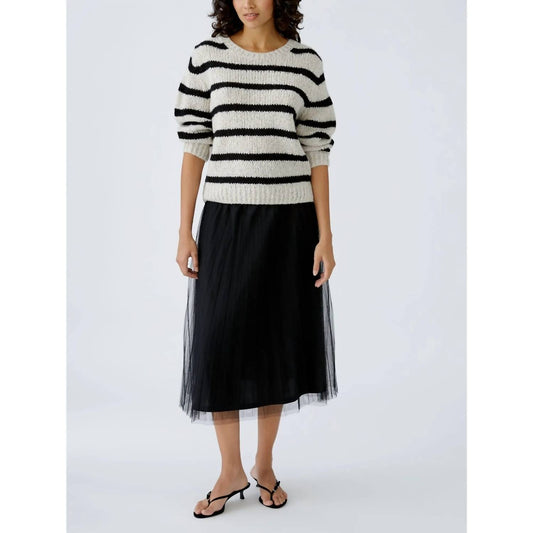 Oui - Stripe Crew Sweater