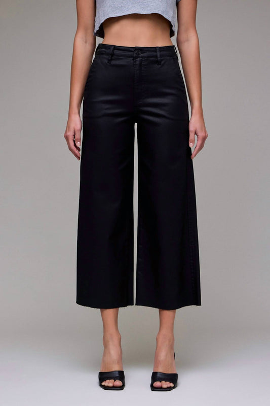 Hidden - Nori Coated Cropped Pant