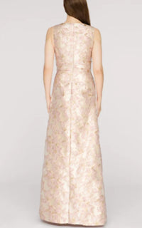 Js Collections - Deborah Faux Wrap Gown