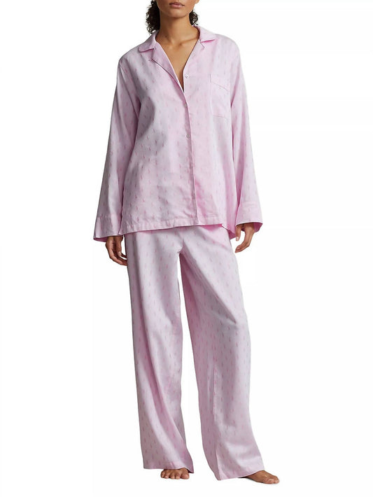 Polo Ralph Lauren - Allover Pony Two-Piece Pajama Set