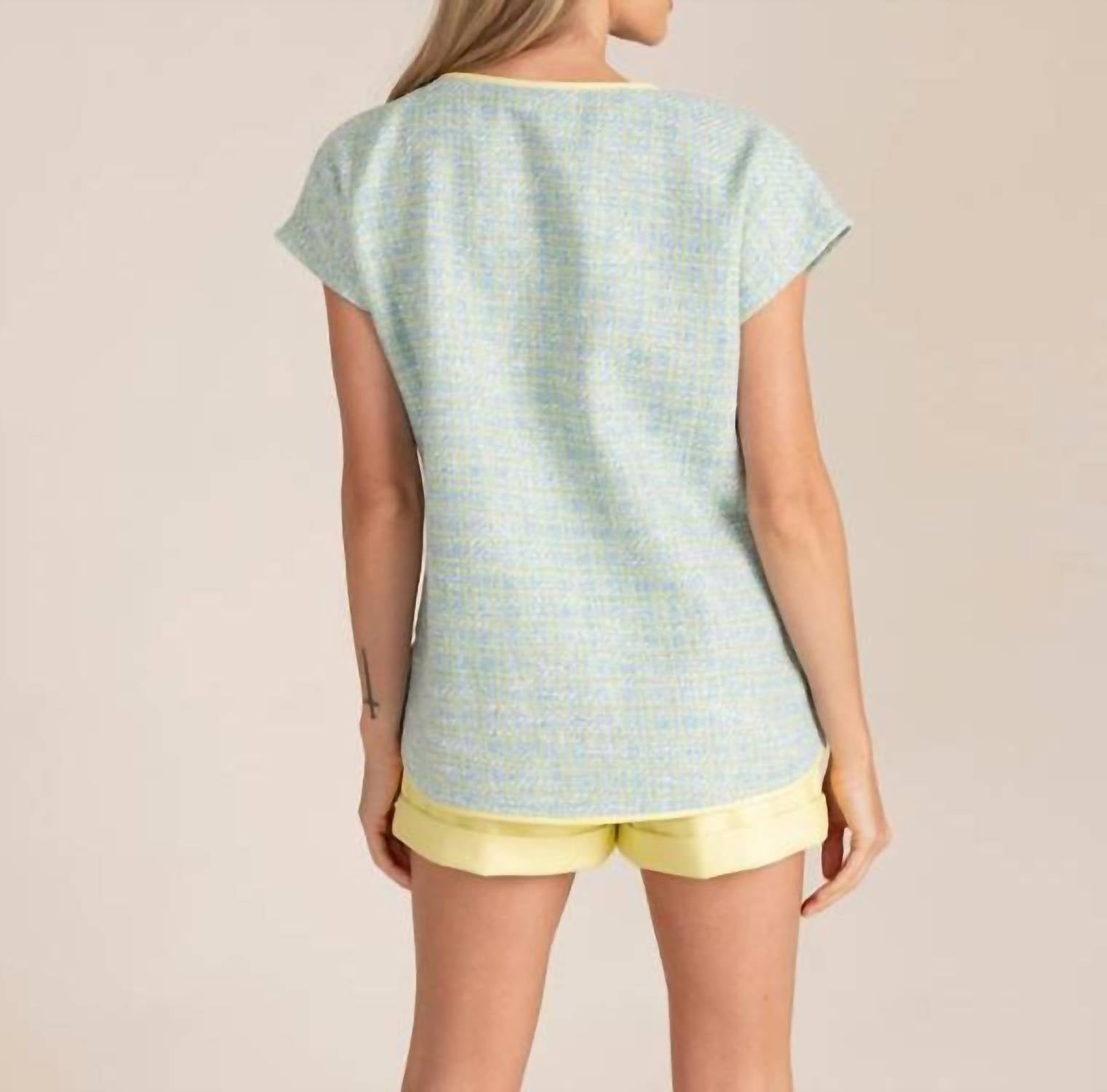 S'Edge - Joan Tweed Top