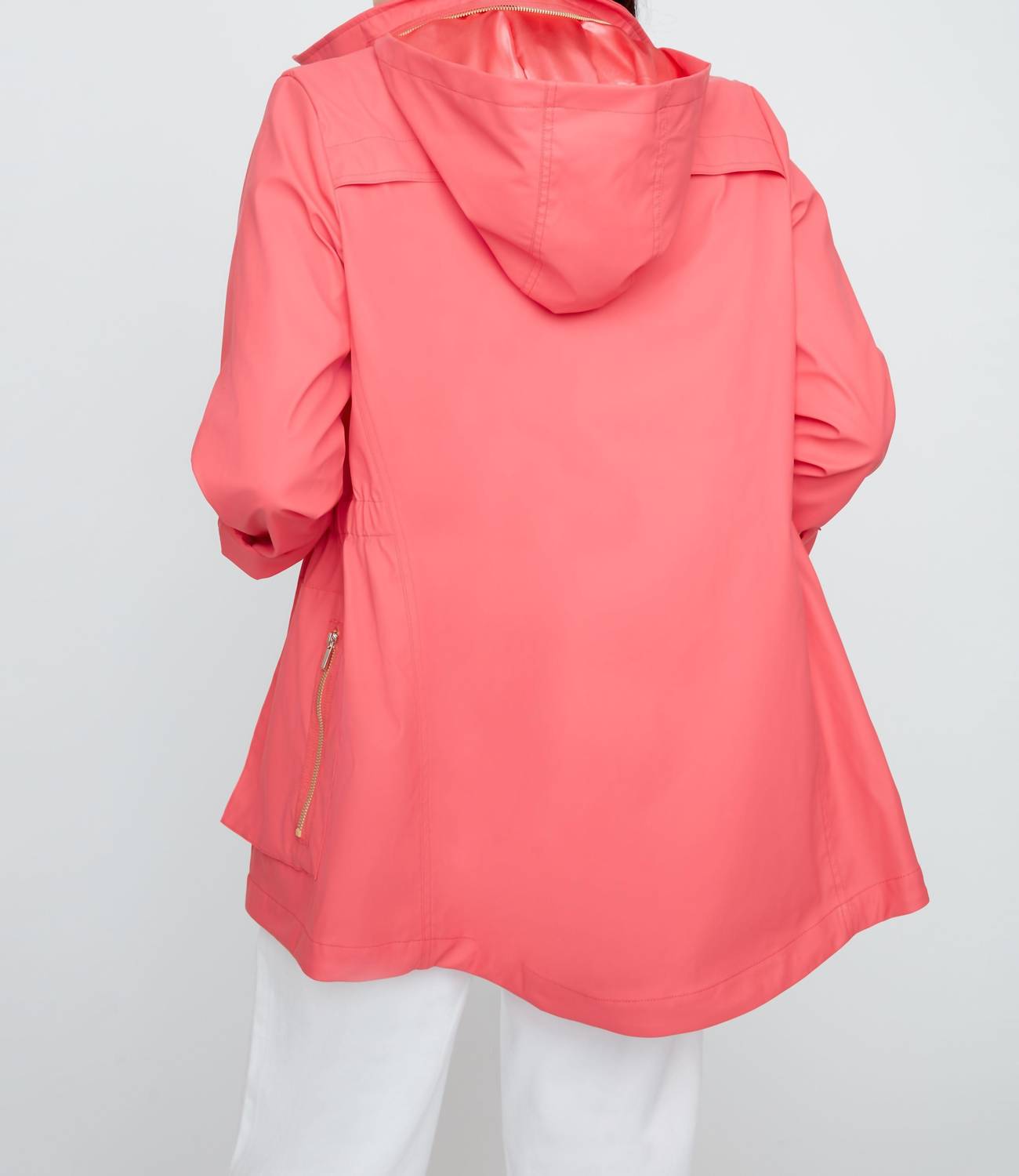 Renuar Let It Rain Rain Jacket in geran - women's jacket - alternate view