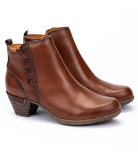 PIKOLINOS Women's Rotterdam Heeled Ankle Boots in cuero - women's shoe