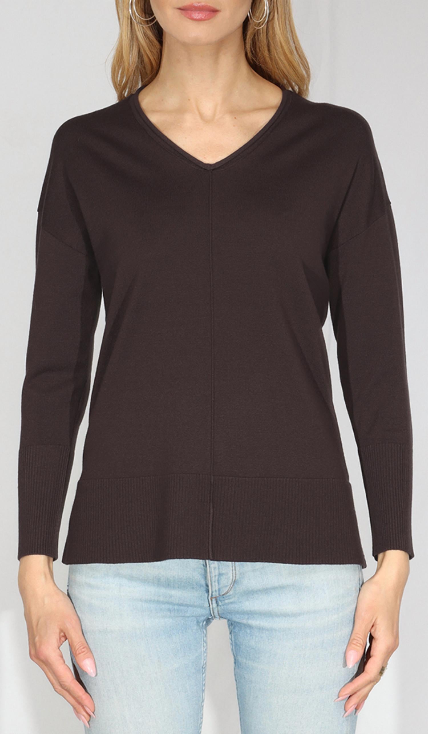 Metric Knits - V-neck Sweater