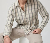Paige - Everett Check Plaid Button Down Shirt