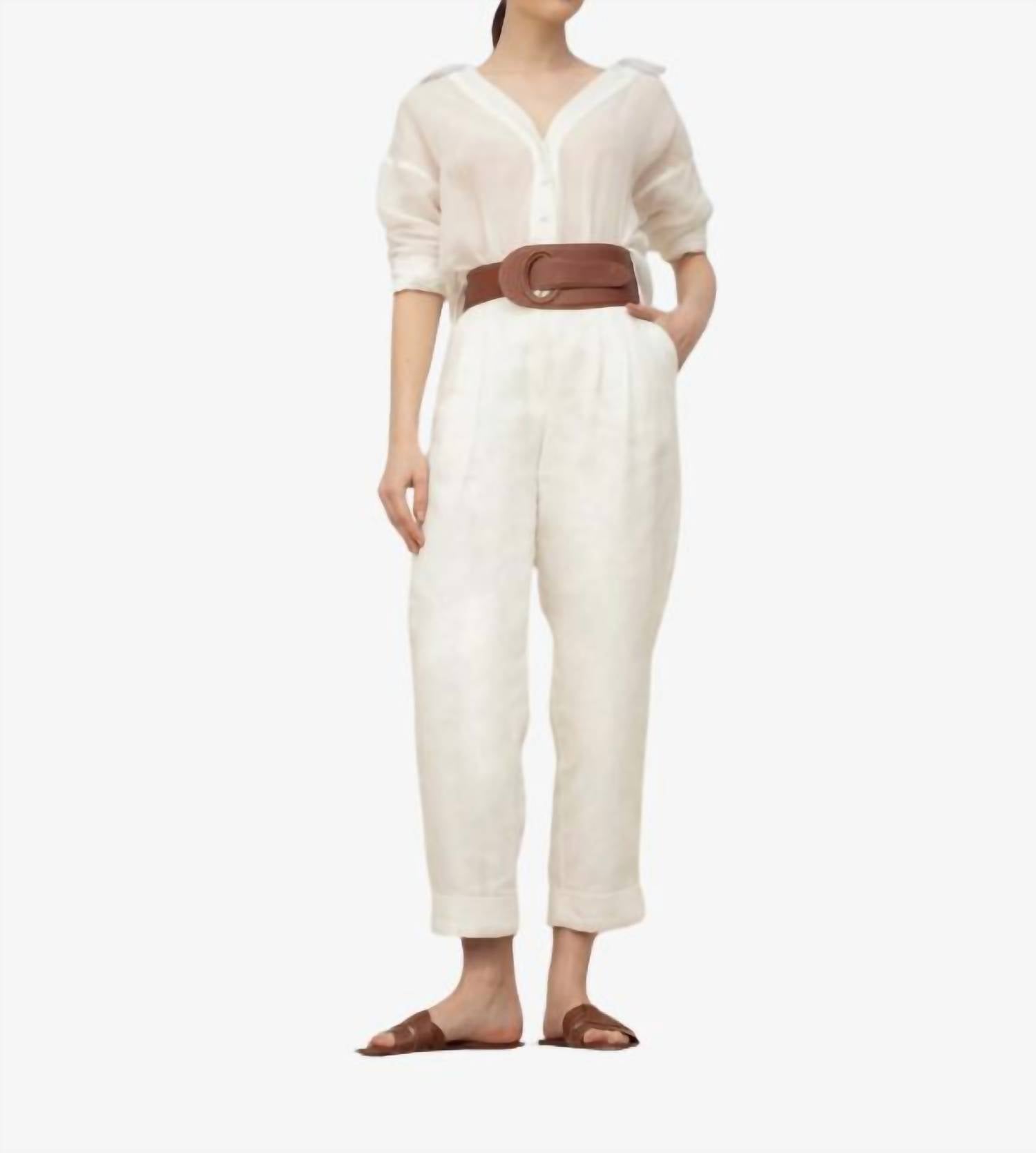 Andres Otalora - Vivah Slightly Wide Sleeves Blouse