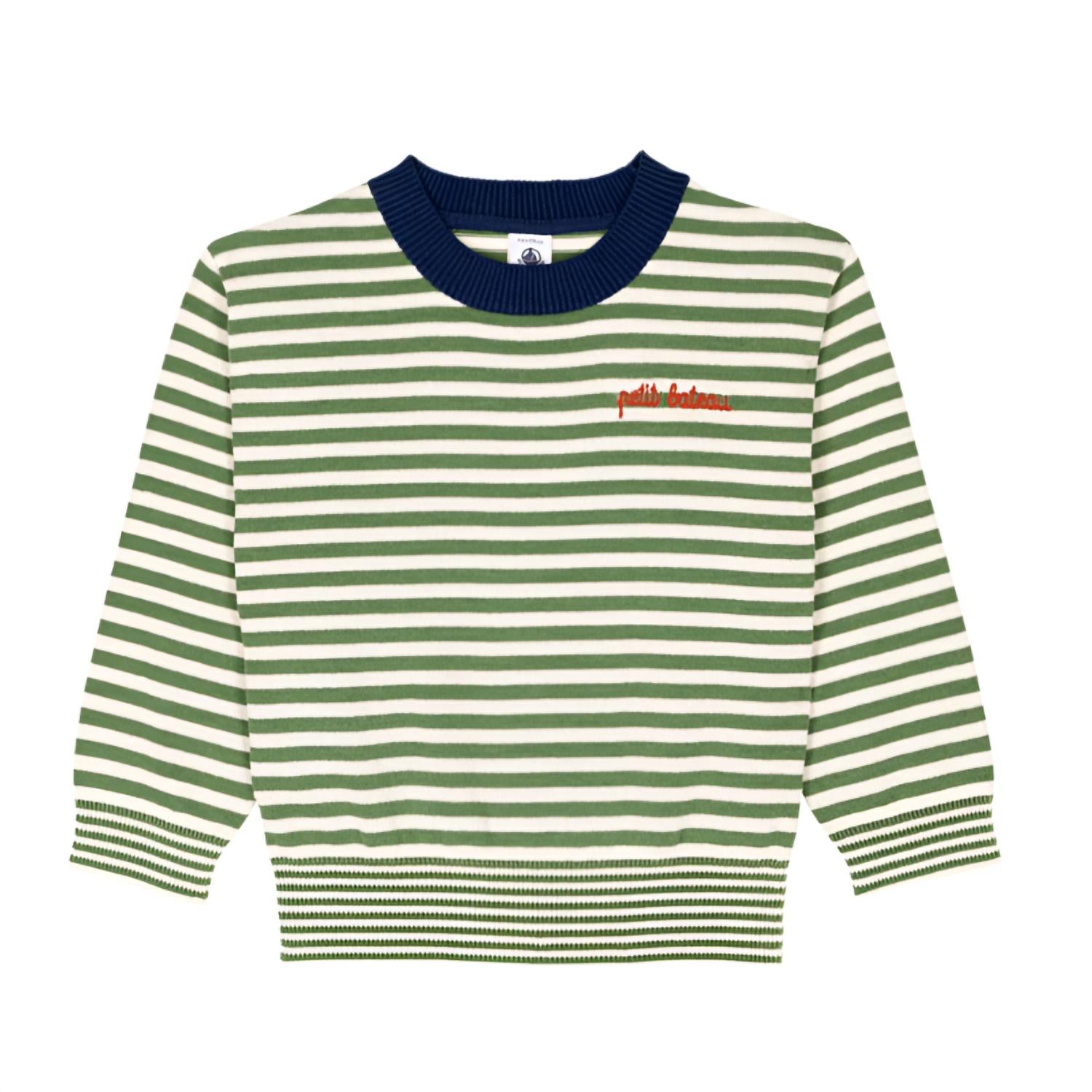 Petit Bateau - Boy's Striped Sweater