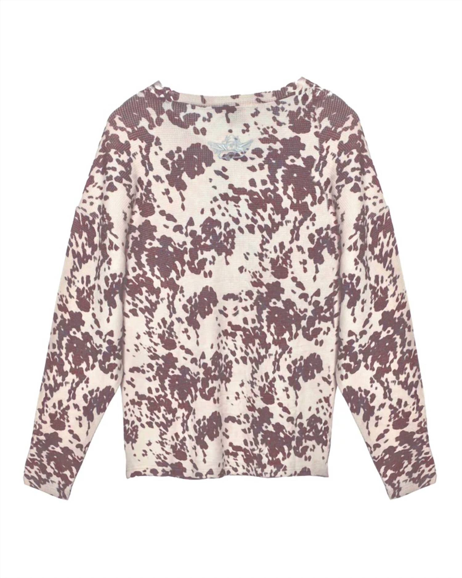 Boys Lie - Women's Lovestruck Cowgal Longsleeve Thermal Sweater