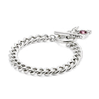 Unode50 - Women's Be Expressive Dangling Heart Bracelet