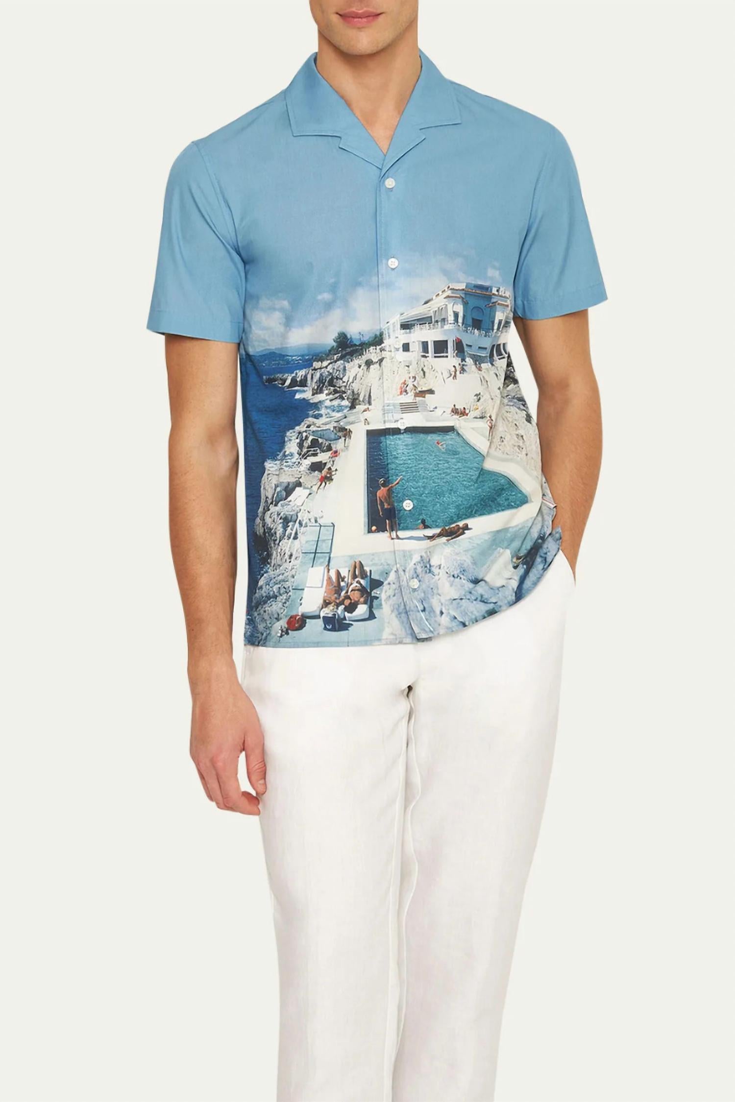 Orlebar Brown - Hibbert Photographic Cotton Shirt