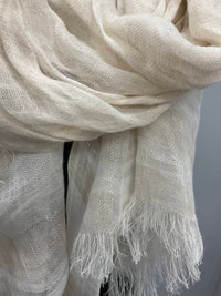 Hubert Gasser - LINENE/LUREX SCARF