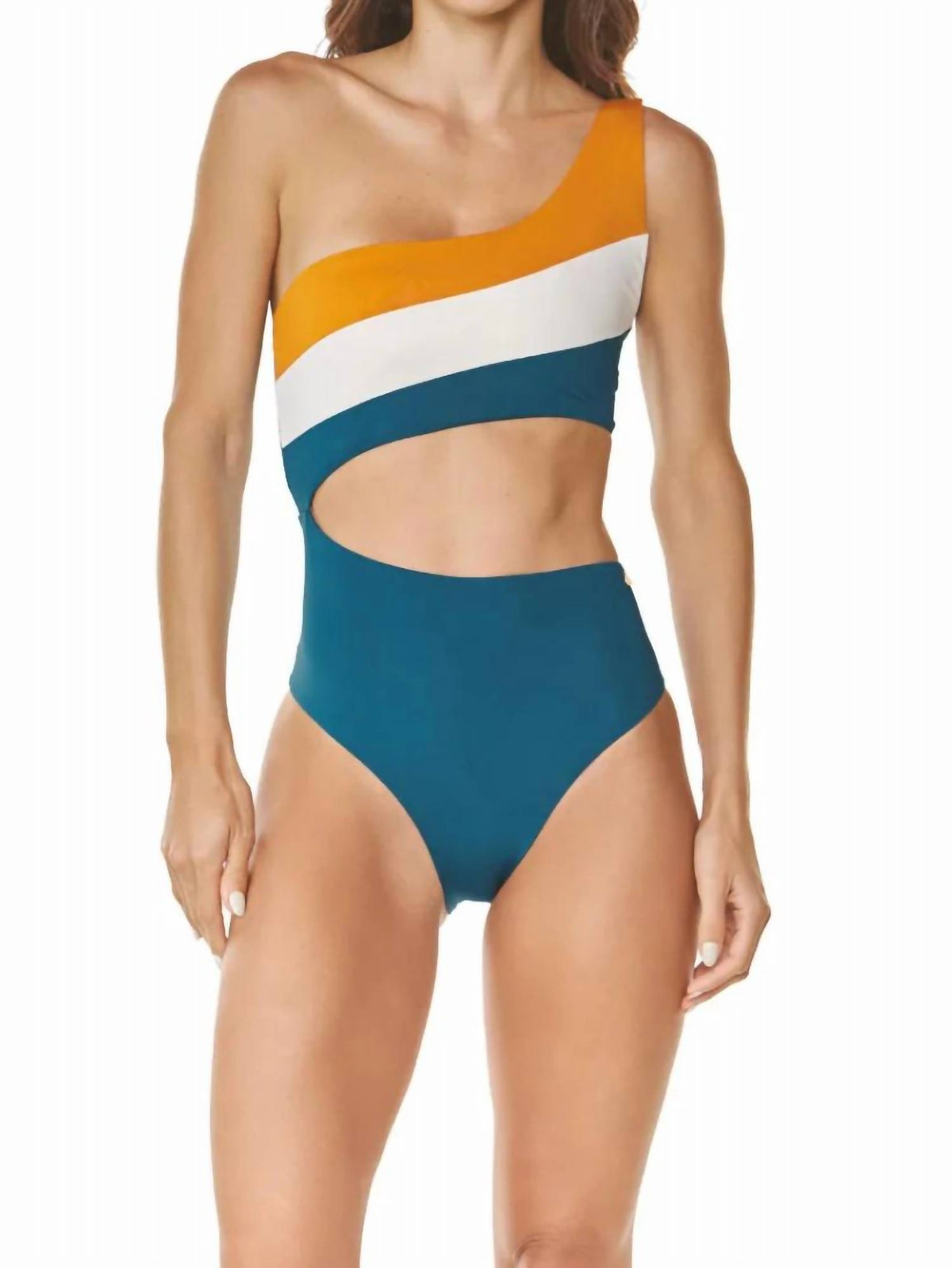 Dulzamara - Concha Asymmetrical One Piece