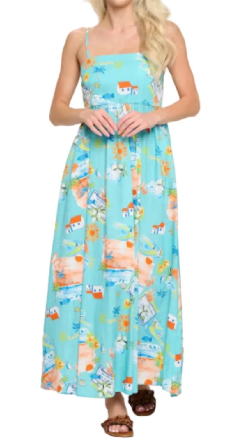 Meet Me In Santorini - Islander Dress