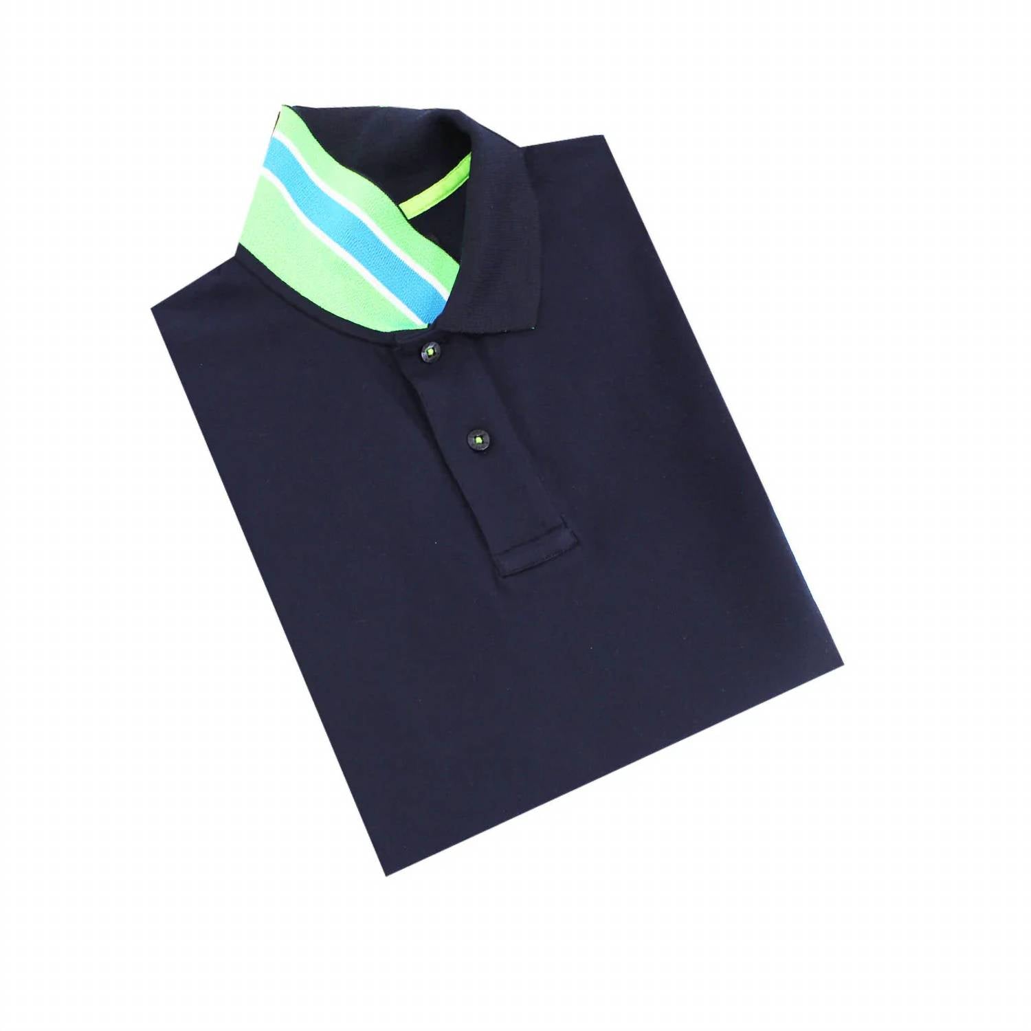Eight X - Double Sided Collar With Stripes Polo