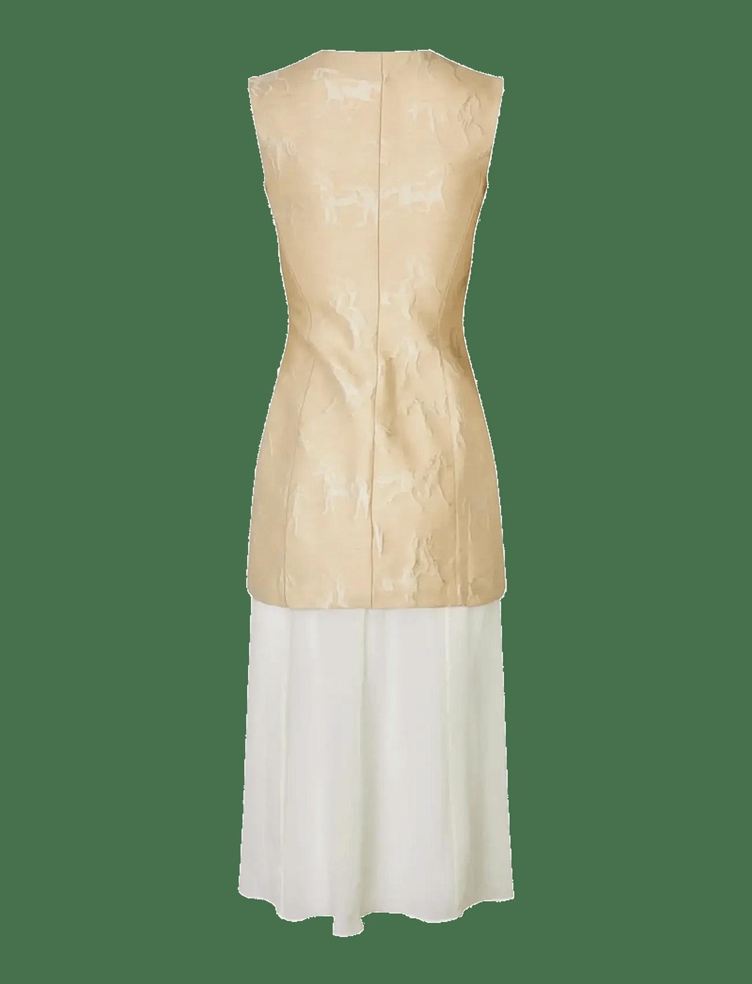 Stine Goya - Waistcoat Tailored Midi Dress