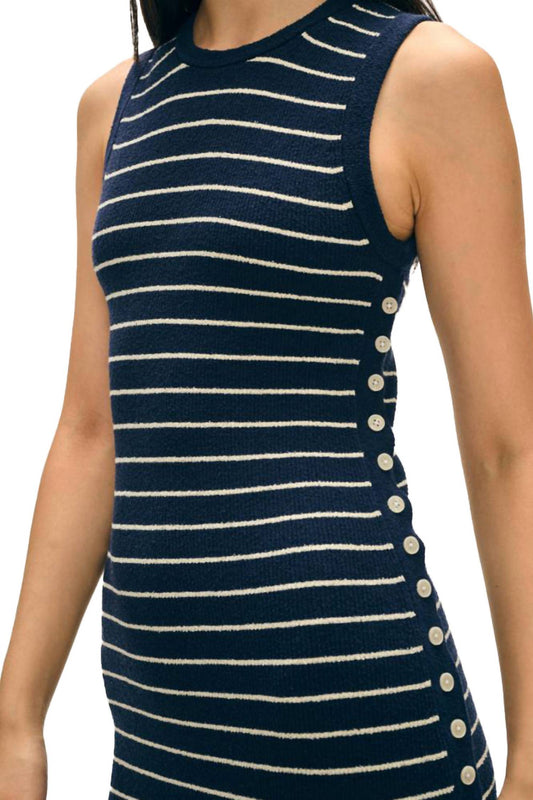 White + Warren - Organic Cotton Terry Blend Dress