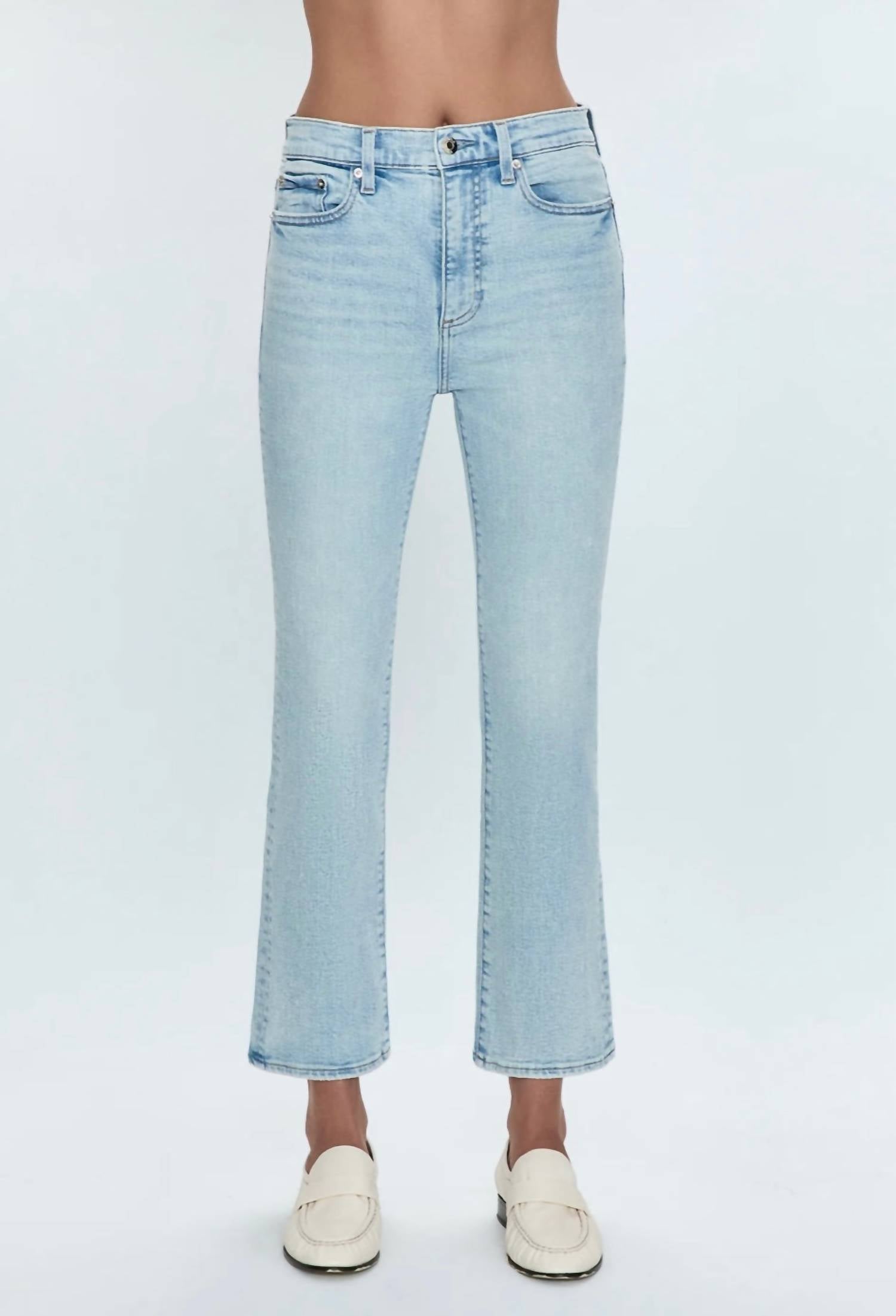 Pistola - Lennon High Rise Crop Bootcut Jean