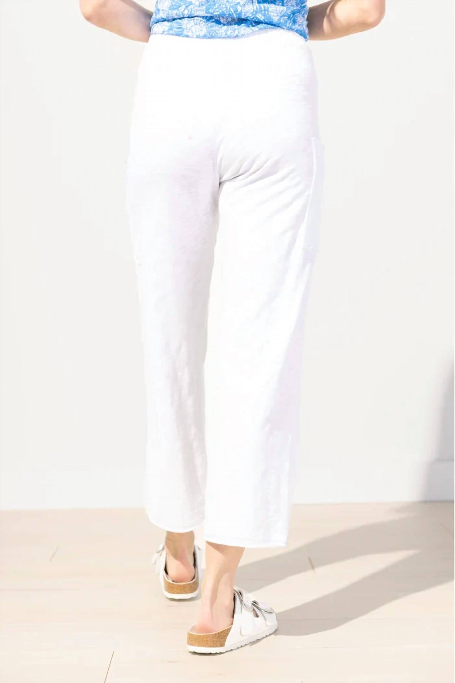 Habitat - Cotton Slub Pocket Flood Pants