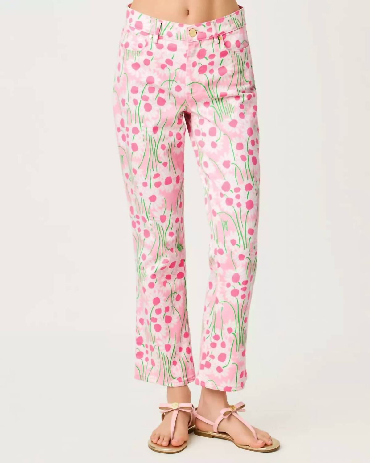 Lilly Pulitzer - Annet High Rise Crop Flare Jean
