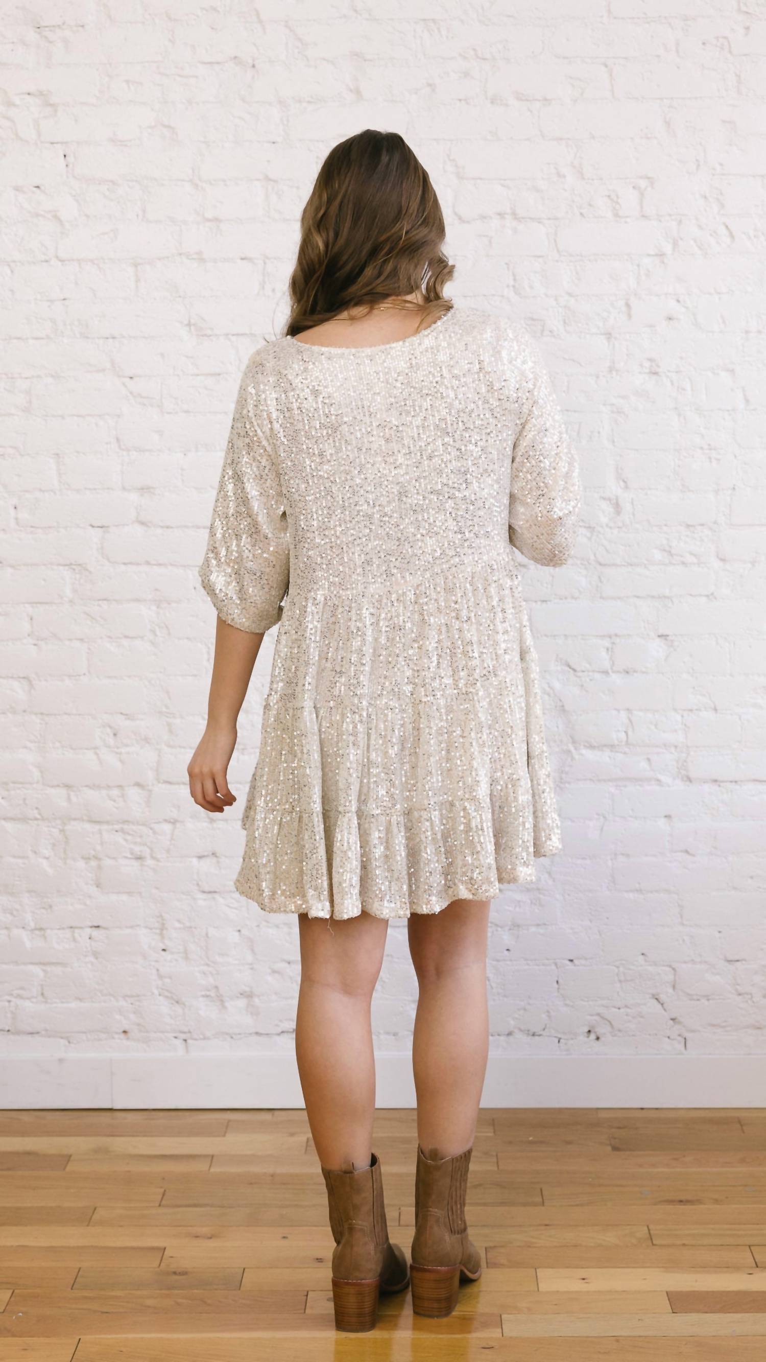 Lara Daisy - Benny Babydoll Mini Dress