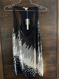 Renzo+Kai - Women's Sequin Tank Top