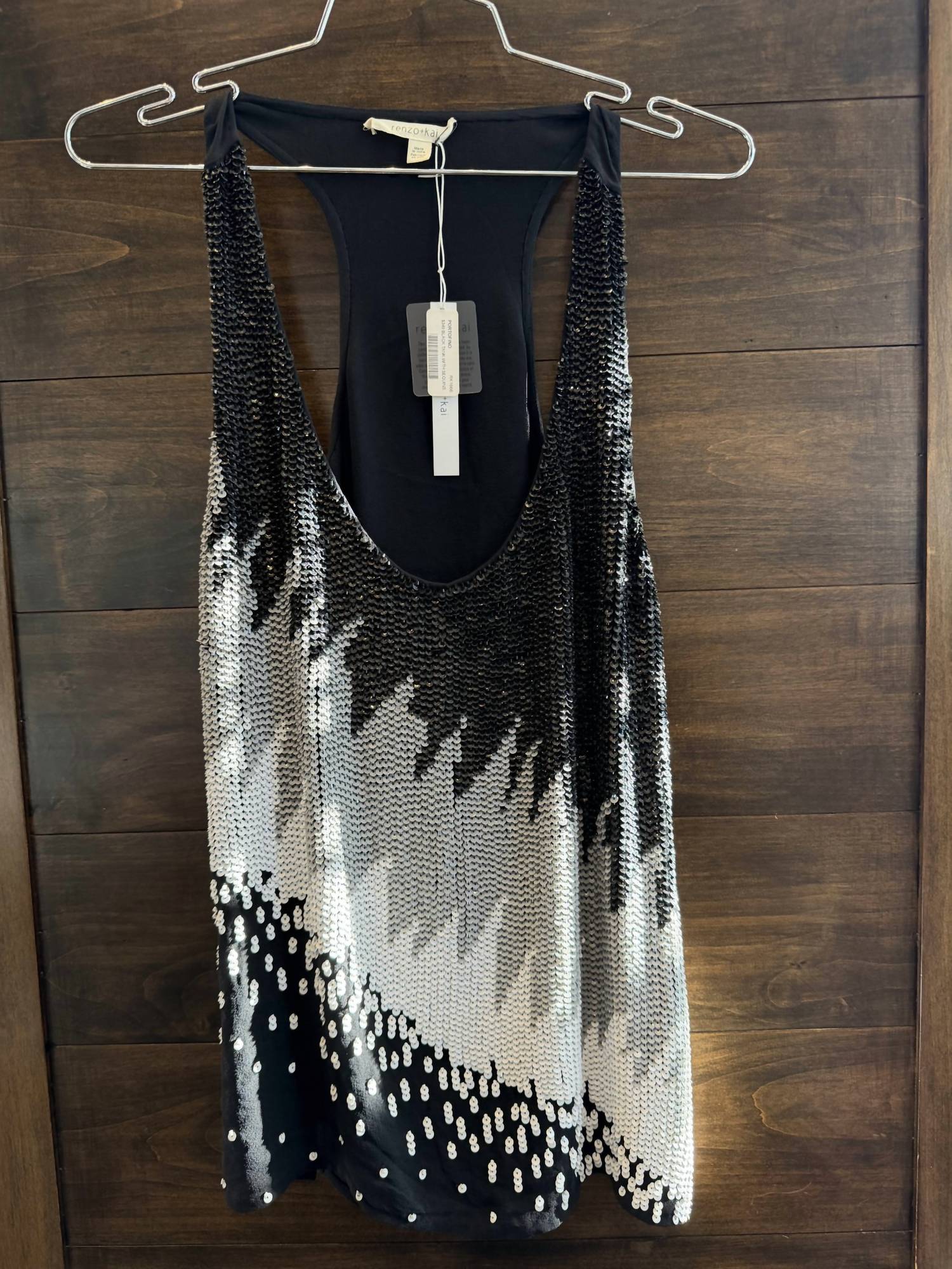 Renzo+Kai - Women's Sequin Tank Top