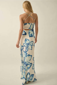 Promesa - The Solenne Satin Maxi Dress