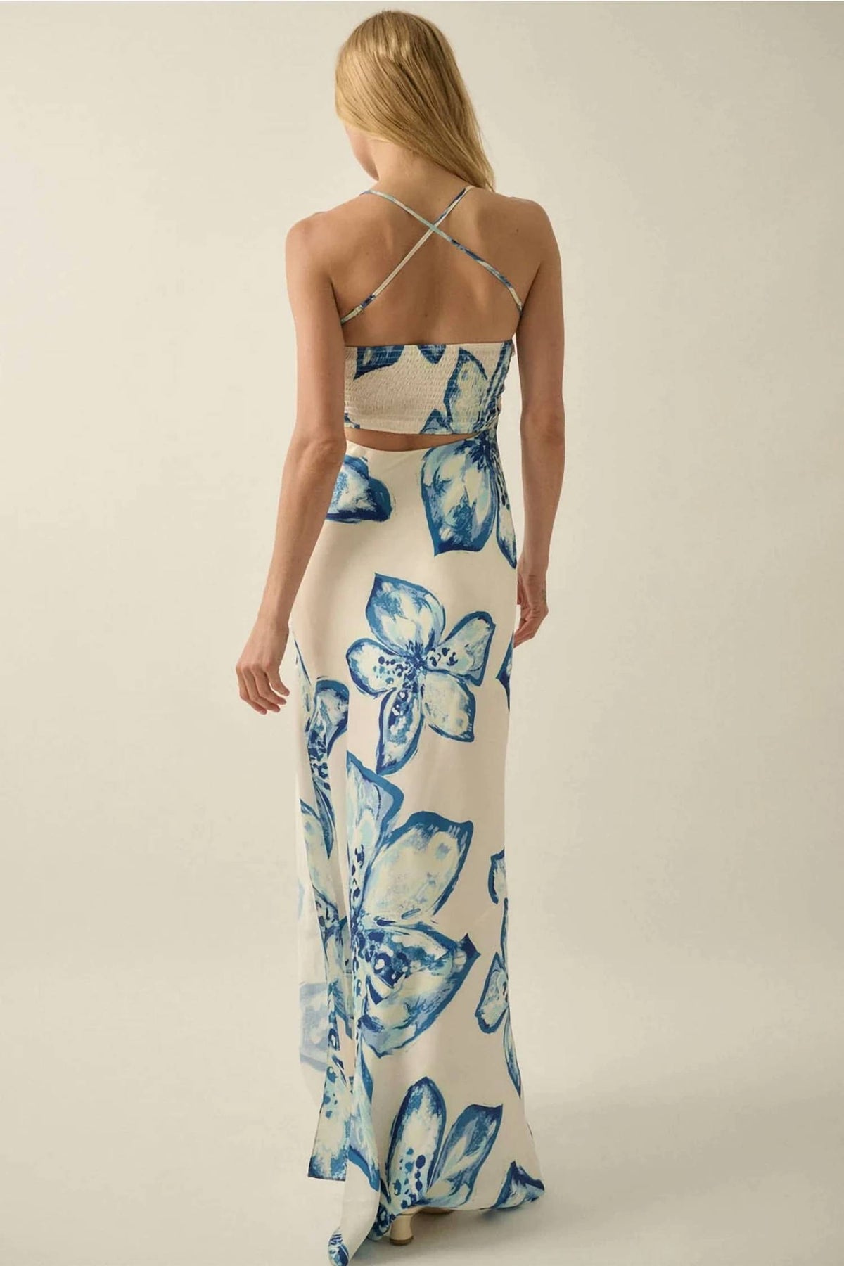 Promesa - The Solenne Satin Maxi Dress