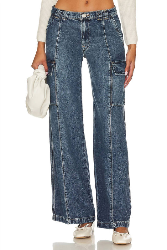 Hudson - MID-RISE UTILITY WIDE LEG CARGO JEAN