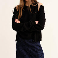 Cartolina Nantucket - Lucy Long Sleeve Sweater