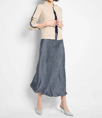 Nic + Zoe - Monogram Slip Skirt