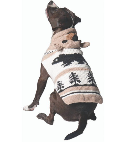 Chilly Dogs - Brown Bear Dog Sweater