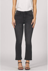 Dear John Denim - Jeanne Mid Rise Cropped Flare Jeans