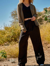 And The Why - Wide Awake Sueded Moto Jacket