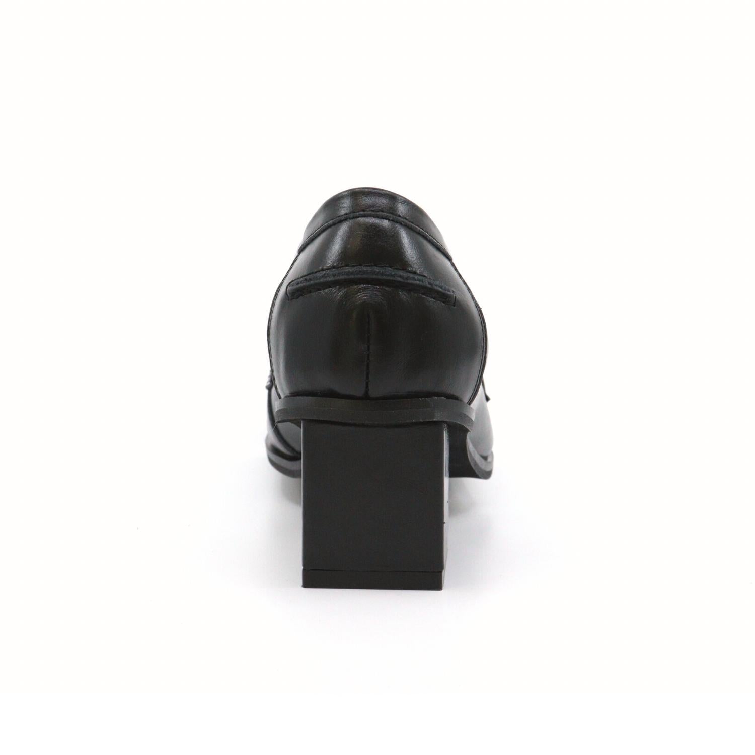 All Black - Women's Angle Princess Loafer