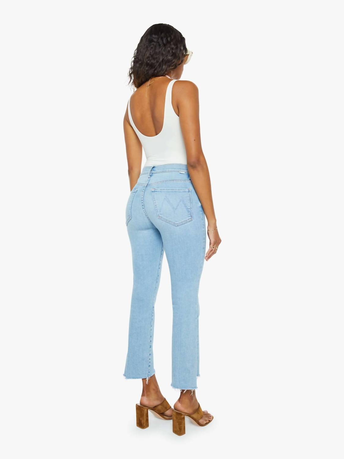 Mother - Insider Crop Step Fray Jeans