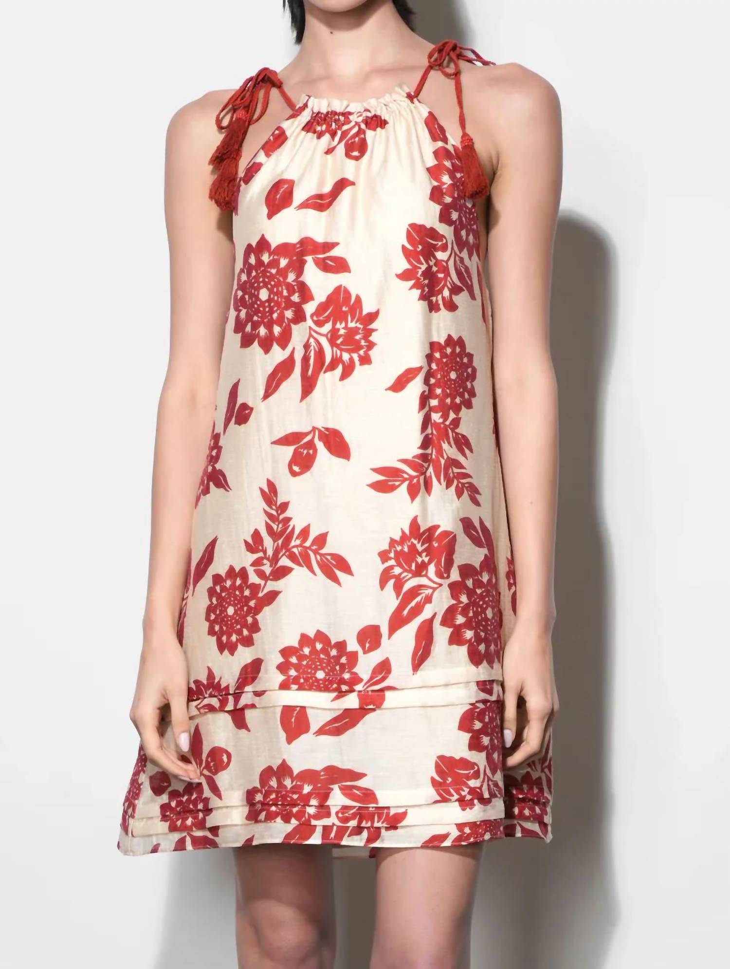 Greylin - Hadlee Halter Mini Dress