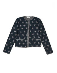 M.A.B.E. - Vivi Print Quited Jacket