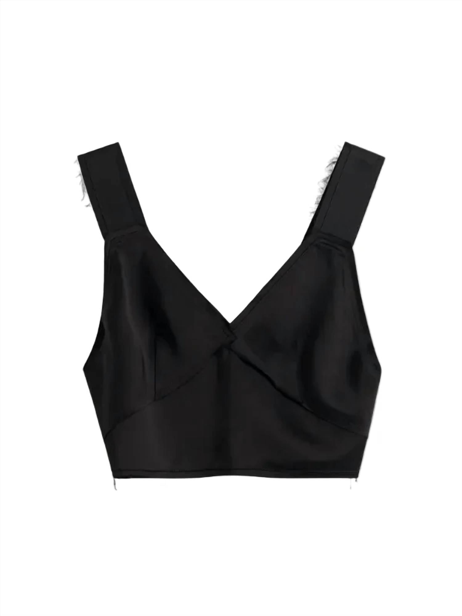 Toteme - Cropped Satin Camisole