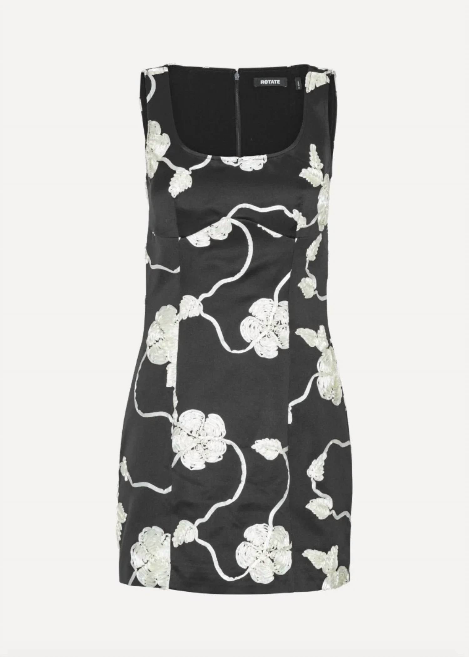 Rotate - 3d Flower Mini Dress