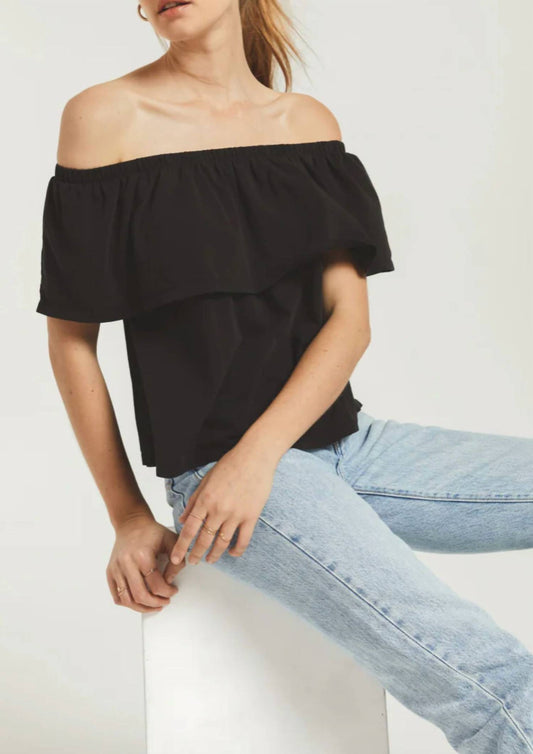 Z Supply - Avalon Jersey Off The Shoulder Top