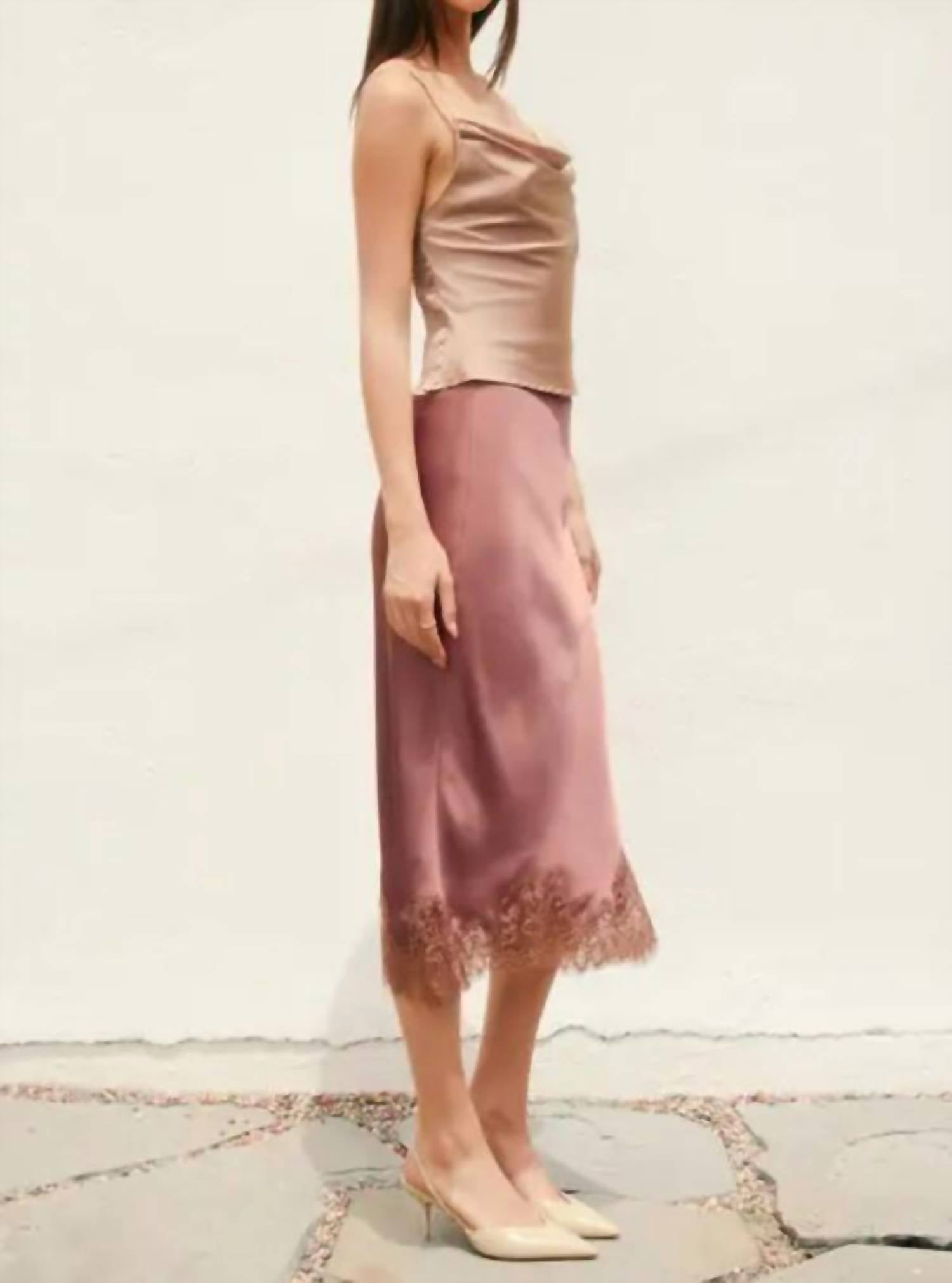 Mint Exclusives - Rose Dawn Slip Skirt