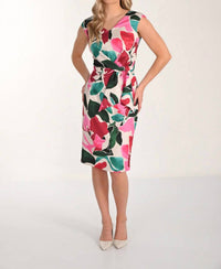 Frank Lyman - Sleeveless Floral Sheath Dress