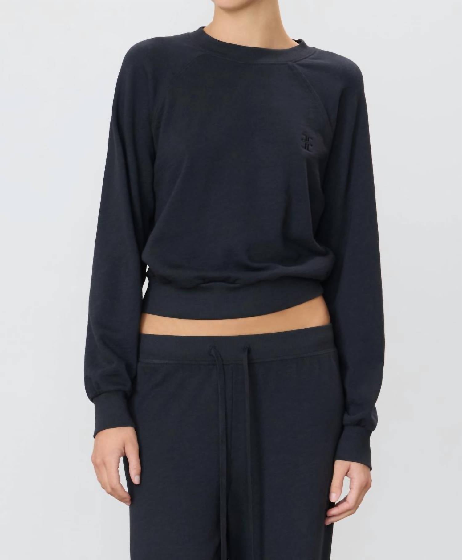 Eterne - Shrunken Raglan Sweatshirt