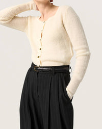 Soaked In Luxury - Tuesday Slim Fit Button Cardigan