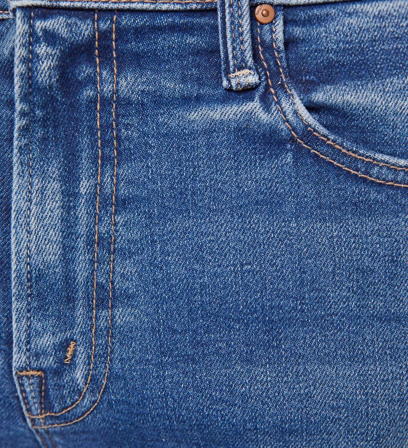 Mother - Mid Rise Rambler Zip Ankle Fray Jeans