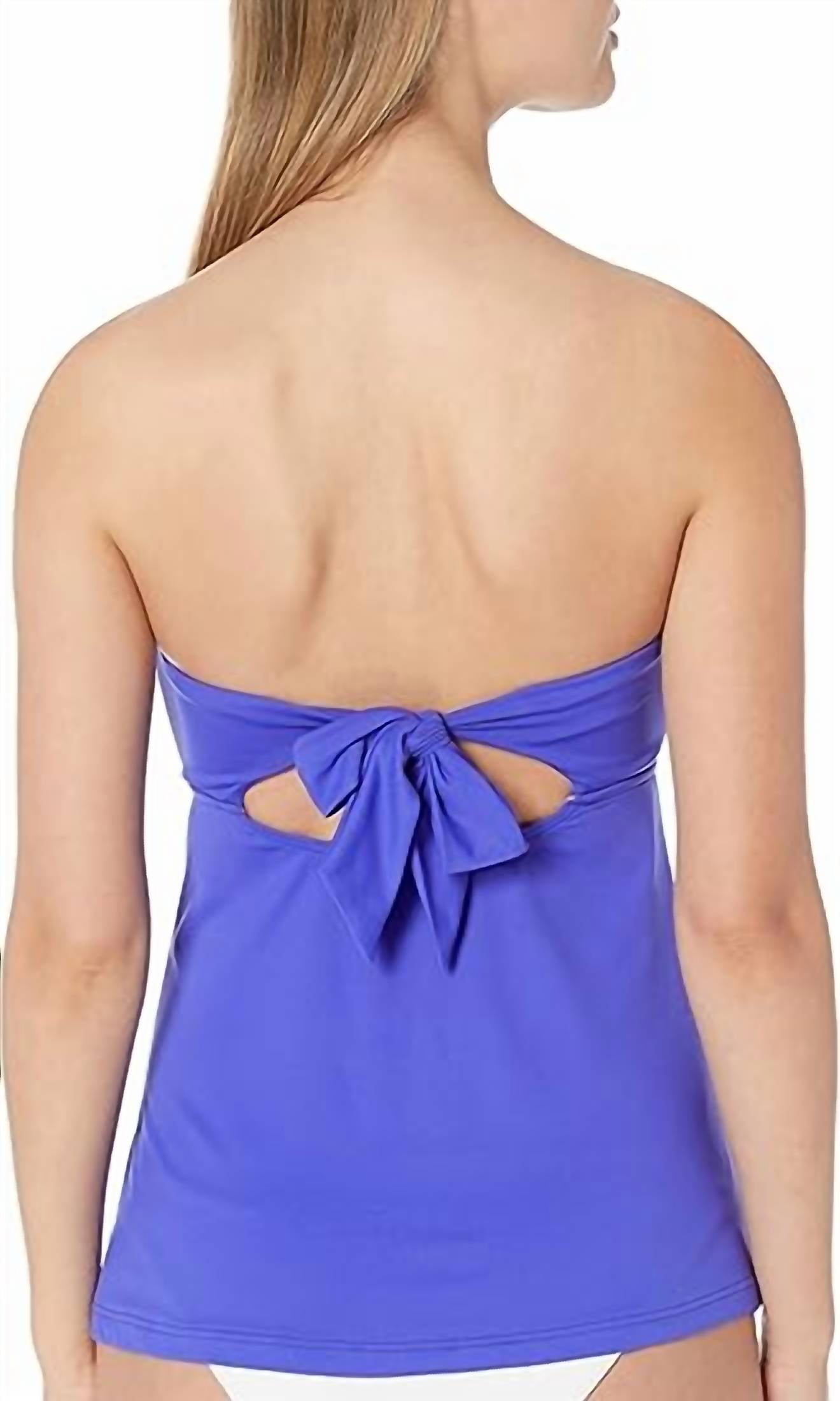 Seafolly - Petal Edge Bandeau Tankini Top
