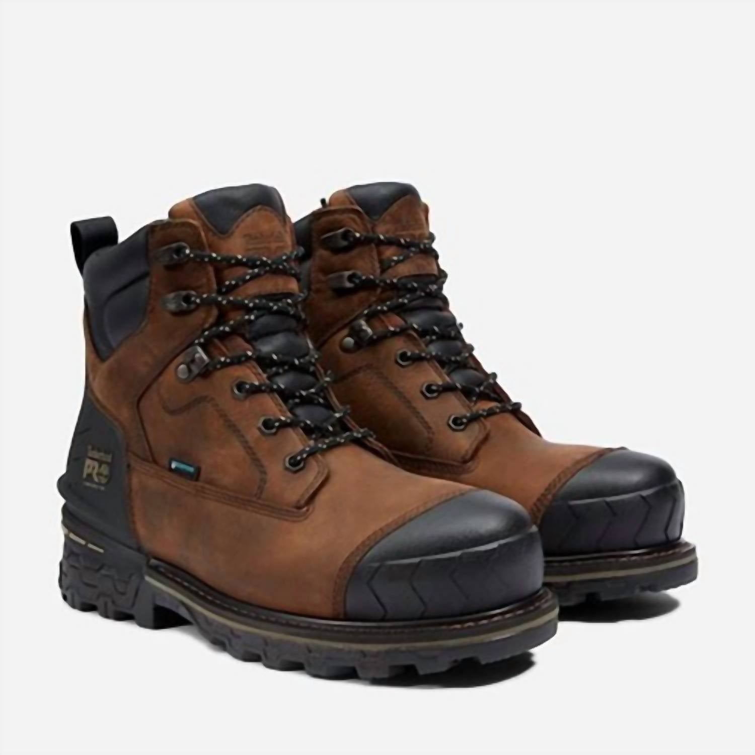 Timberland Men's Boondock Hd Nano Toe Boots in brown - men's boots
