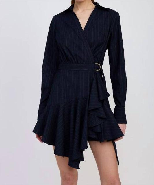 En Saison - Prudence Surplice Mini Dress